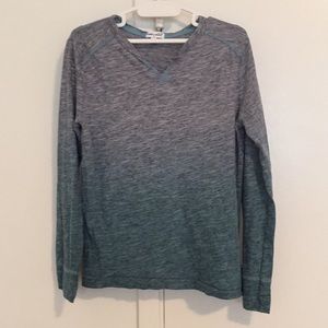 Splendid long sleeve Ombre shirt size 7 EUC